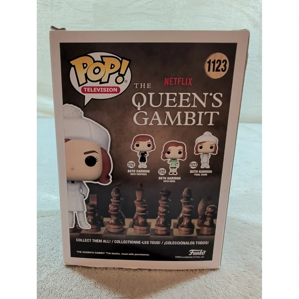Funko Pop The Queens Gambit Beth Harmon Final Game 1123‎ Vinyl Figure Netflix